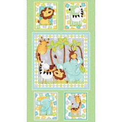 Sweet Safari - Panel (60cm)