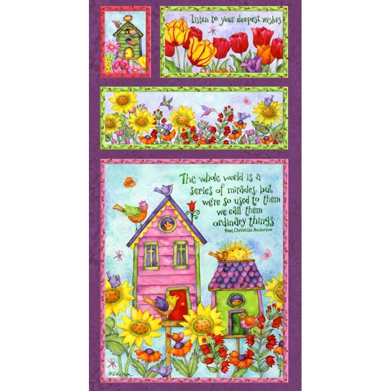 Birdhouse Gradens - Panel